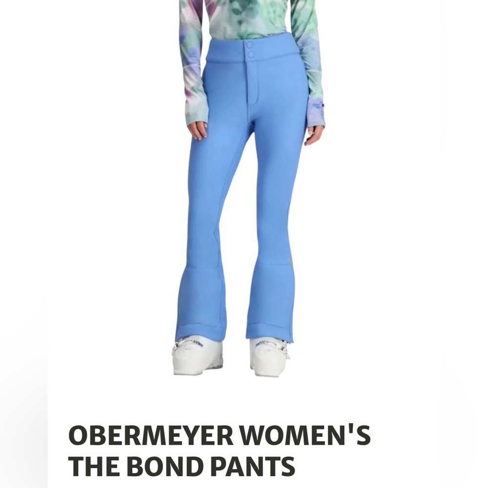 Obermeyer Women's Mosaic Blue Ski - Bond Pant